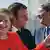Merkel, Macron und Gentiloni bei der Westbalkan-Konferenz in Triest