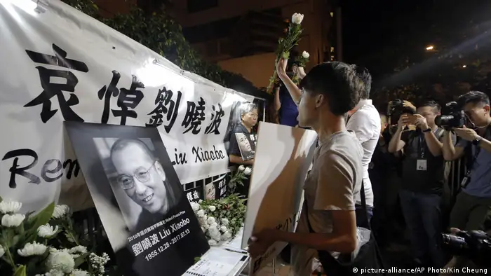 Hong Kong | Trauer um Liu Xiaobo