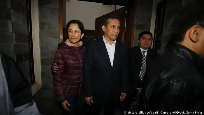 Peru Ex-Präsident Ollanta Humala kommt in U-Haft (picture-alliance/dpa/El Comercio/GDA via Zuma Press)