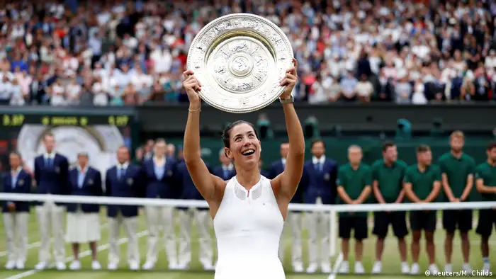 Tennis Wimbledon Finale Damen Muguruza (Reuters/M. Childs)