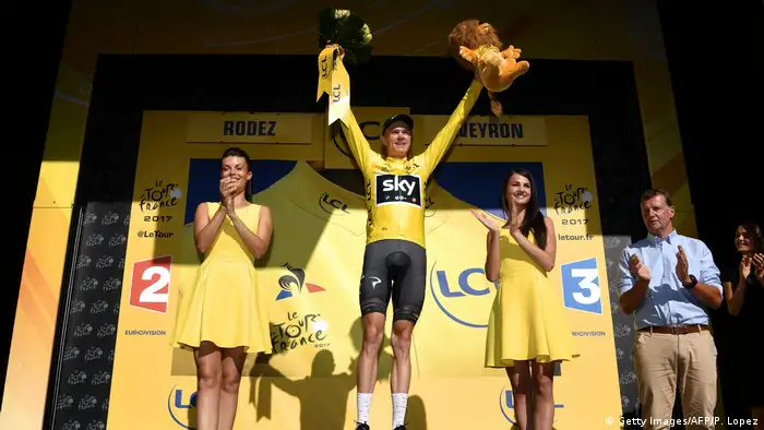 Tour de France 14. Etappe Froome holt gelbes Trikot zurück (Getty Images/AFP/P. Lopez)