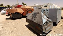 Irak Mossul Fahrzeuge, vom IS für Selbstmordanschläge genutzt (Reuters/T. Al-Sudani)
