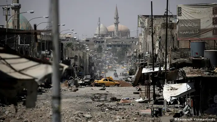 Irak Zerstörung und in Mossul (Reuters/A. Konstantinidis)