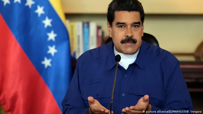 Venezuela Nicolas Maduro (picture alliance/ZUMAPRESS/B. Vergara)