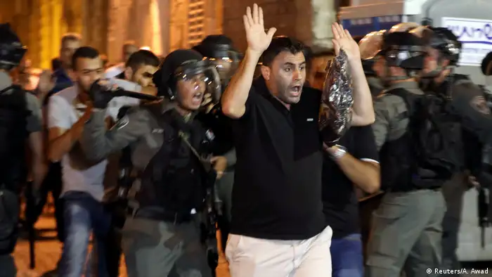 Israel Ausschreitungen in Jerusalem (Reuters/A. Awad)