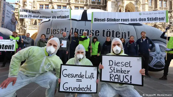  Deutsche Umwelthilfe DHU - Diesel-Verbot (Imago/M. Westermann)