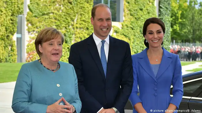 Deutschland Prinz William und Ehefrau Kate in Berlin