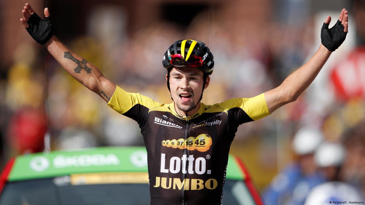 Kittel out injured, Roglic wins Tour stage 17