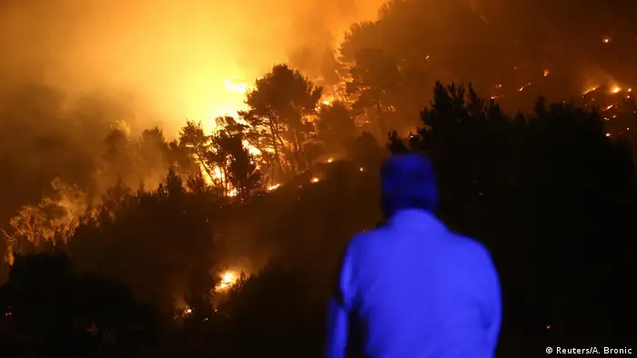 Wildfires in Croatia (Reuters/A. Bronic)
