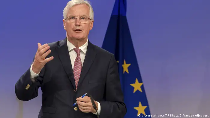 Belgien - Brexit-Verhandlungen mit Michel Barnier in Brüssel
