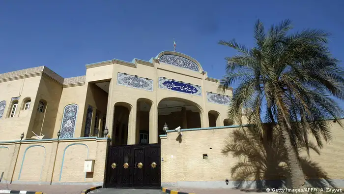 Kuwait Iranische Botschaft (Getty Images/AFP/Y. Al Zayyat)