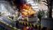 Firefighters trying to put out a fire in Caracas Firefighters trying to put out a fire in Caracas