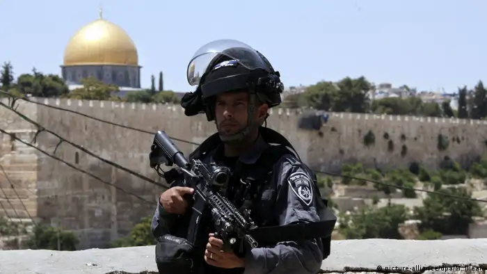 Israel verschärfte Sicherheitsvorkehrungen am Tempelberg in Jerusalem