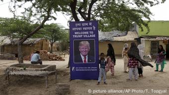 Trump Village In India Wants Toilets And A Cleaner Future Asia An In Depth Look At News From Across The Continent Dw 21 07 17