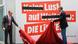 Vorstellung der Wahlplakate der Partei Die Linke Vorstellung der Wahlplakate der Partei Die Linke