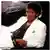 مایکل جکسون در تصویر روی جلد آلبوم "تریلر"، موفق‌ترین آلبوم پاپ دنیای موسیقی