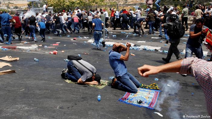 Стычки между арабами и израильскими военными