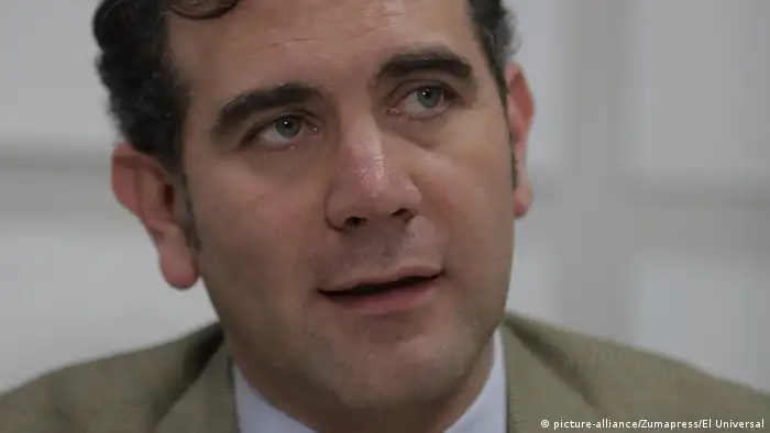 Mexiko Wahlen - PK Lorenzo Córdova (picture-alliance/Zumapress/El Universal)