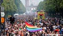 Berlin Pride: 'Against hate, war and discrimination'