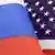 Прапори Росії та США