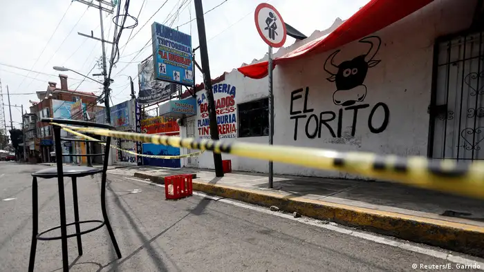 Mexiko Schießerei in Mexiko-Stadt (Reuters/E. Garrido)