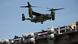 A MV-22 Osprey landing on the USS Gerald For A MV-22 Osprey landing on the USS Gerald For