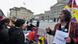 Supporters of Tibet demonstrate prior to the working visit of Chinese Premier Wen Jiabao in front of the federal palace in Bern, Switzerland on Tuesday, Jan. 27, 2009. Wen Jiabao is in Bern for a working visit with the swiss government and will later travel to Davos to take part in the World Economic Forum WEF. (AP Photo/KEYSTONE/ Lukas Lehmann) Supporters of Tibet demonstrate prior to the working visit of Chinese Premier Wen Jiabao in front of the federal palace in Bern, Switzerland on Tuesday, Jan. 27, 2009. Wen Jiabao is in Bern for a working visit with the swiss government and will later travel to Davos to take part in the World Economic Forum WEF. (AP Photo/KEYSTONE/ Lukas Lehmann)