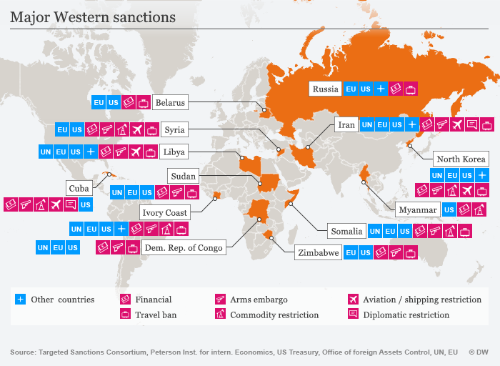 From Russia to Syria and Iran Do EU sanctions really work? Europe