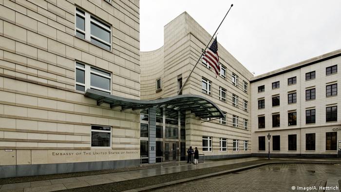 Здание посольства США в Берлине