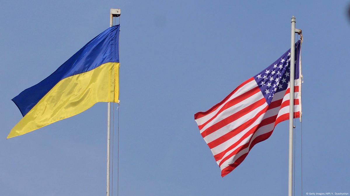 флаг украины и сша