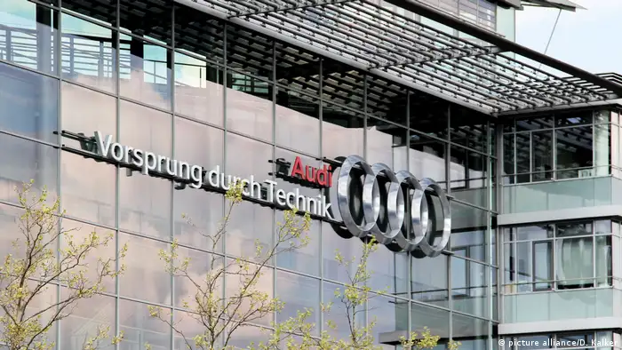 Audi AG - Konzernzentrale in Ingolstadt.