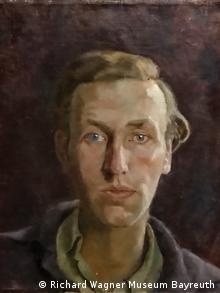 Wieland Wagner in a self-portrait