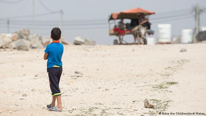 Jordanien Kinder im Zaatari Flüchtlingslager