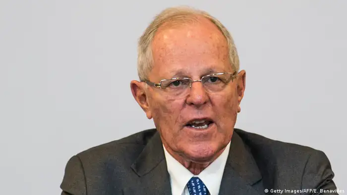 Peruanischer Präsident Pedro Pablo Kuczynski (Getty Images/AFP/E. Benavides)