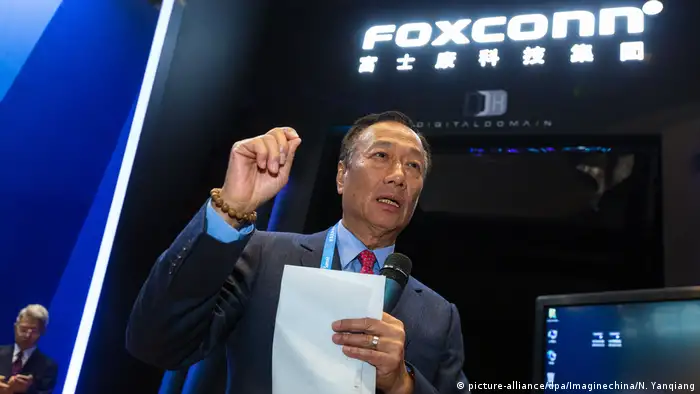 China Foxconn Vorsitzender Terry Gou