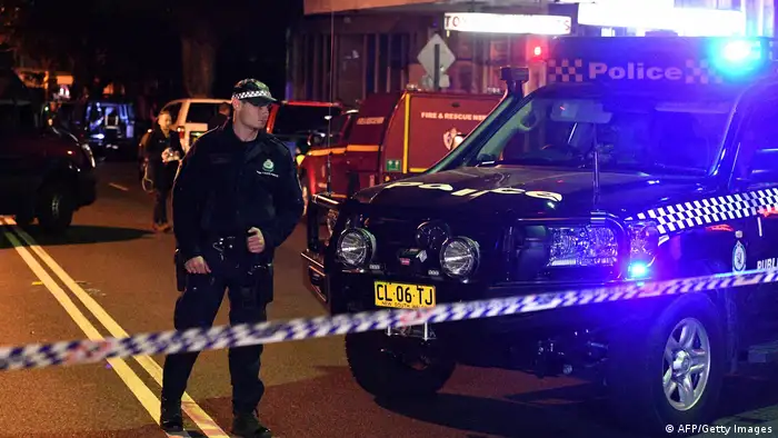 Australien | Anti-Terror Razzien in Sydney (AFP/Getty Images)