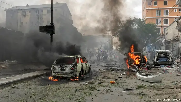 Somalia Mogadischu Anschlag (Reuters/F. Omar)