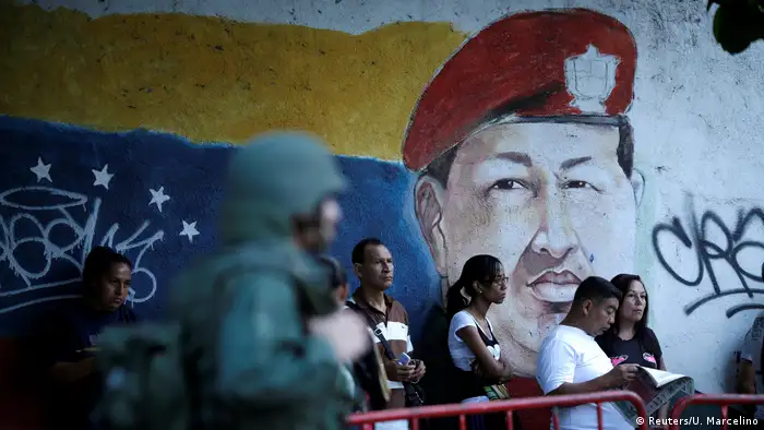 Venezuela Wahlen (Reuters/U. Marcelino)