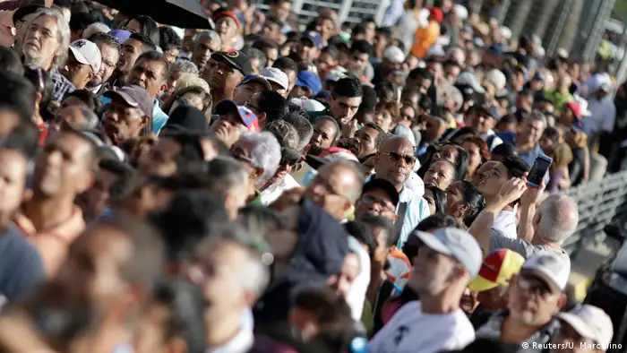 Venezuela Wahlen (Reuters/U. Marcelino)