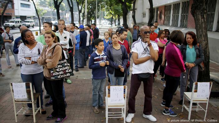 Venezuela Wahlen (picture-alliance/AP Photo/A. Cubillos)