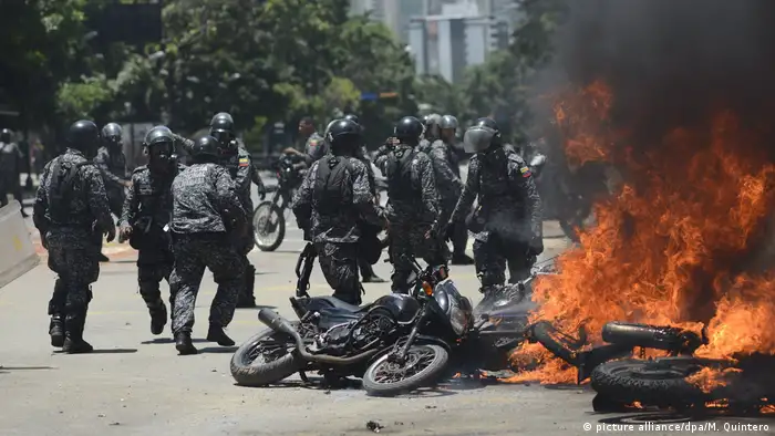 Krise in Venezuela (picture alliance/dpa/M. Quintero)