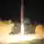 Foto divulgada pelo governo norte-coreano no dia 29 de julho de 2017 mostra lançamento de míssil intercontinental