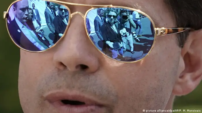 USA Trump feuert Anthony Scaramucci (picture alliance/dpa/AP/P. M. Monsivais)