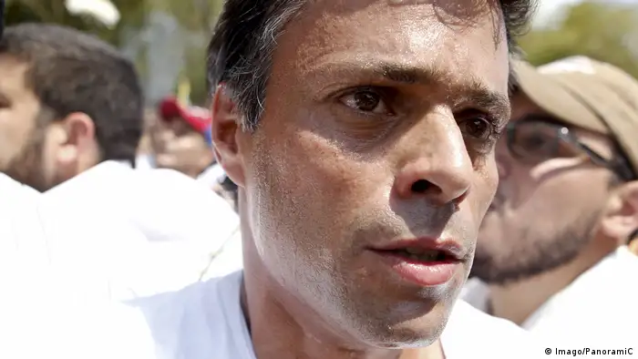 Venezuela Oppositionsführer Leopoldo Lopez (Imago/PanoramiC)