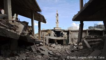 H κατεστραμμένη πόλη Χομς στη Συρία