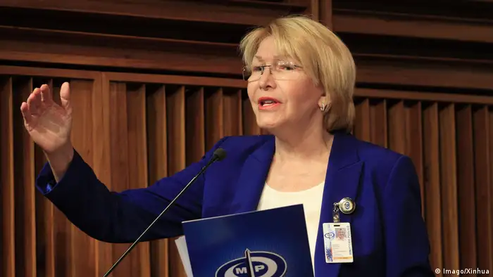 Venezuela Generalstaatsanwältin Luisa Ortega Diaz (Imago/Xinhua)