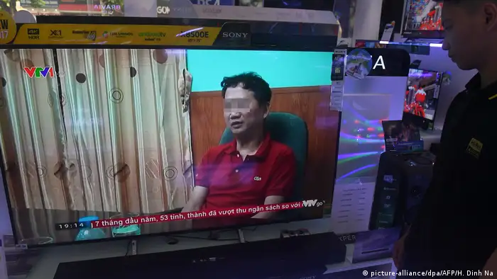 Vietnam Hanoi - Auftritt im Staatsfernsehen: Vermeintliches Geständnis von Trinh Xuan Thanh