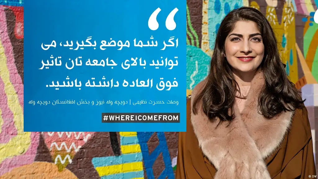 DW Kampagne Where I come from (wicf) | Waslat Hasrat-Nazimi 