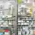 صورة رمزية لأدوية على رفوف صيدلية في هامبورغ 29.04.2015