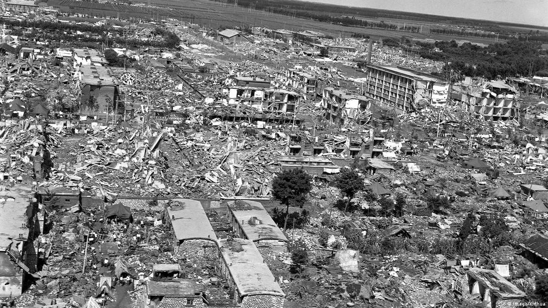 Суцільна руїна - місто Таншан після землетрусу 28 липня 1976 року
